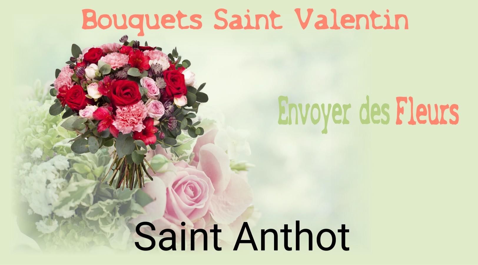 Roses de Saint-Valentin livrées à Saint-Anthot